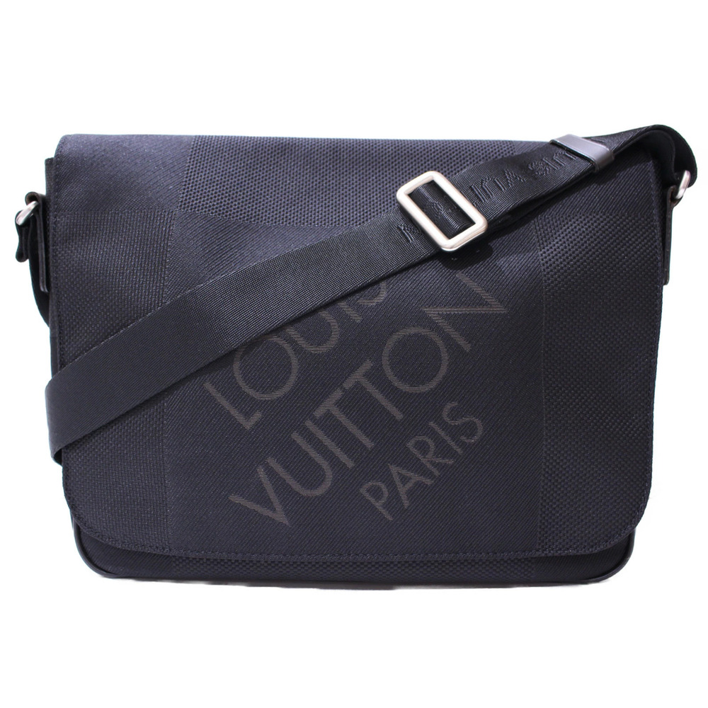 LOUIS VUITTON Messager Damier Gant Noir Black Shoulder Bag